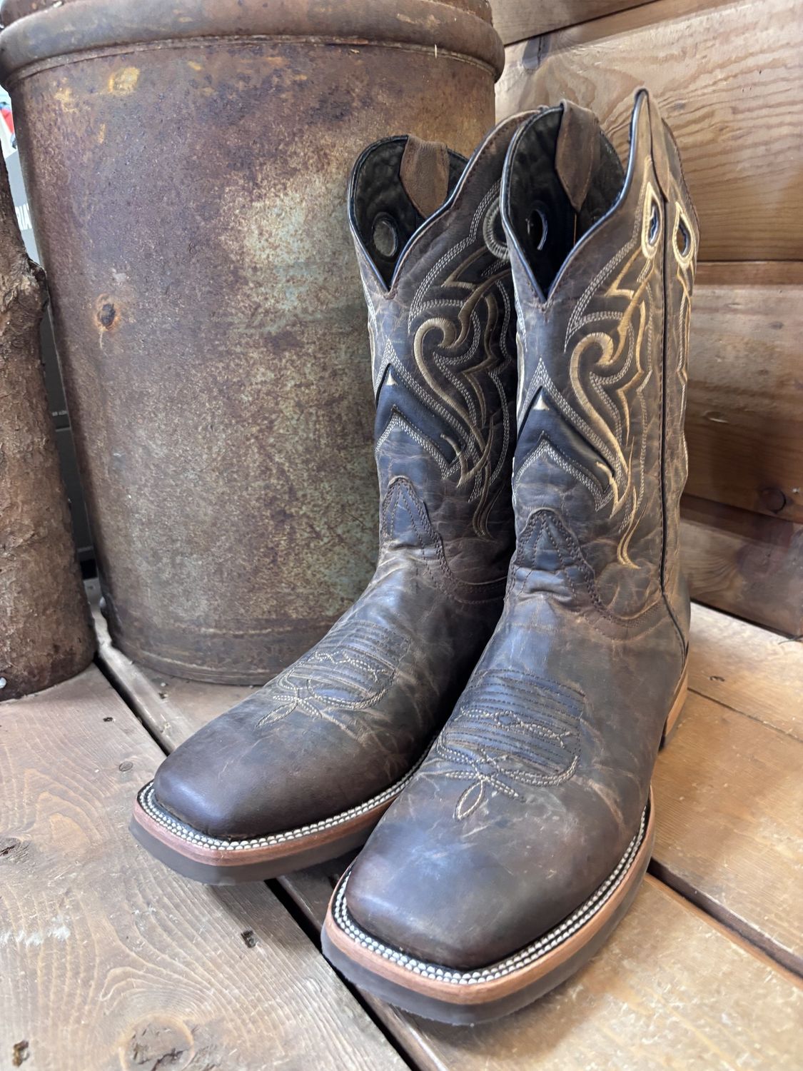 Men’s Matte Chocolate Cowboy Boot