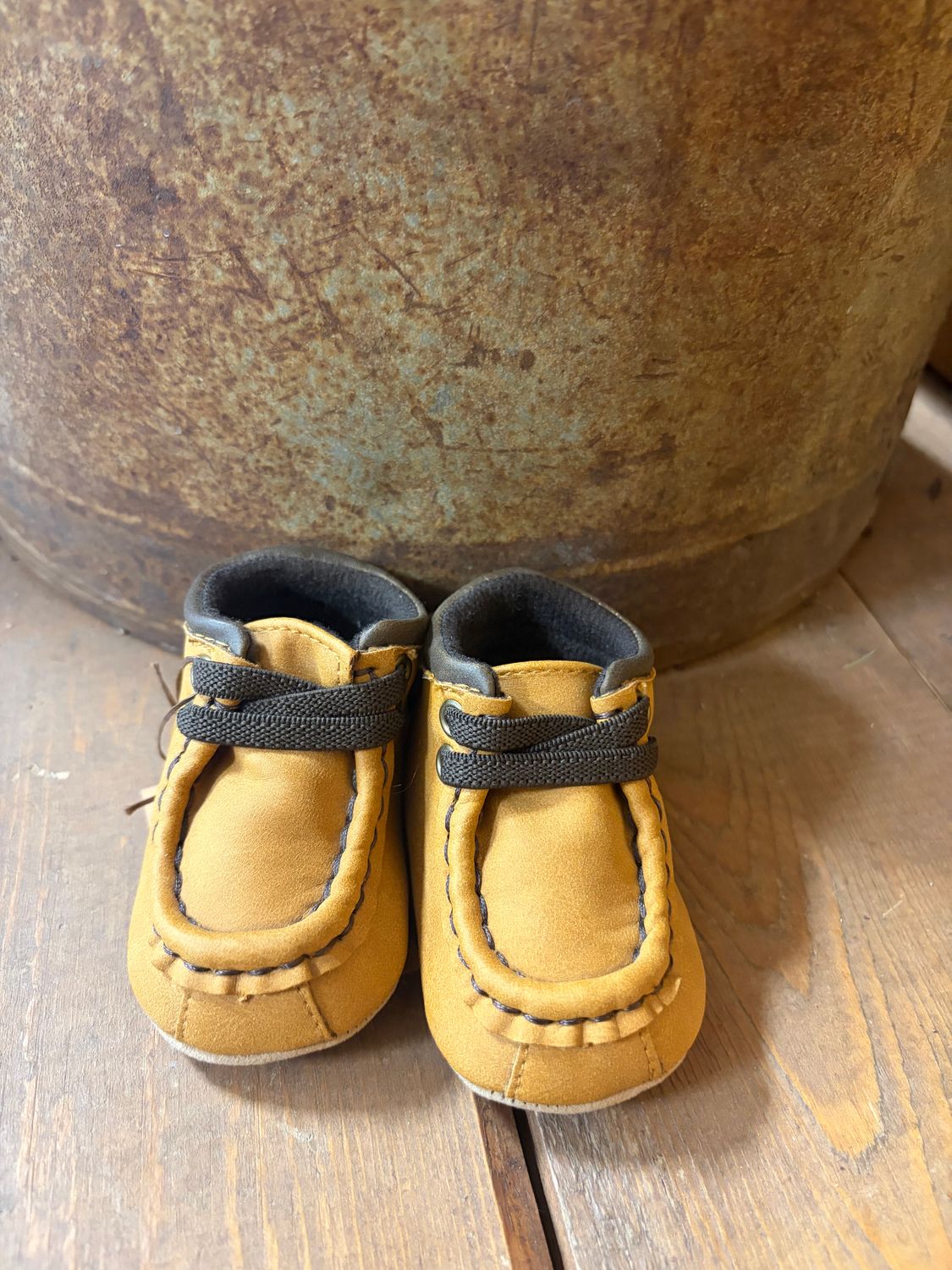 Twister Gabe Style Baby Bucker Casual Shoe Tan