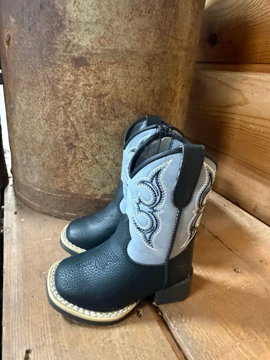 Twister Killian Style Boots Toddler Boys Blue Black