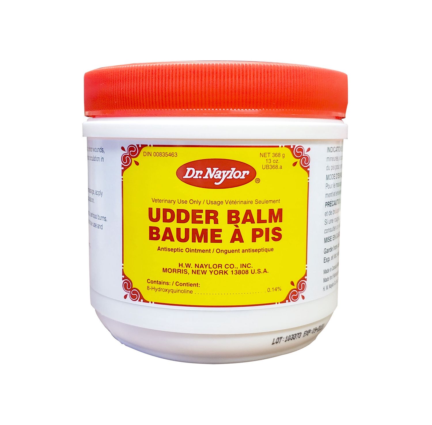 Dr. Naylor Udder Balm, Size: 13oz