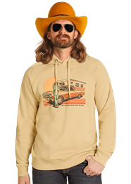 Rock &amp; Roll DALE'S TRUCK GRAPHIC HOODIE