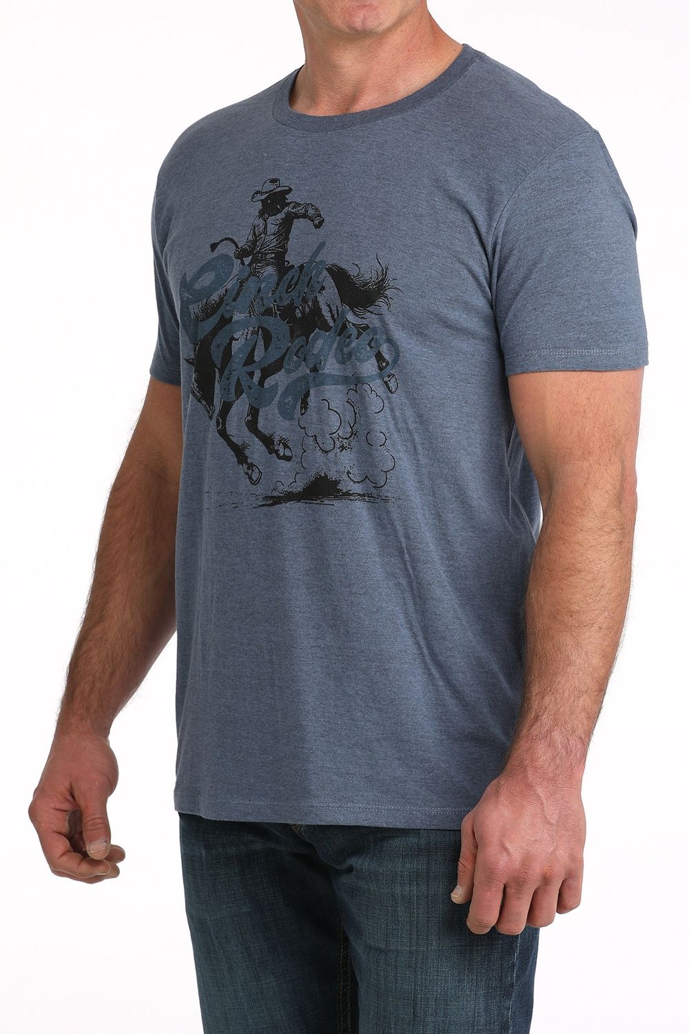 CINCH MENS S/S TEE 2/26 - BLU