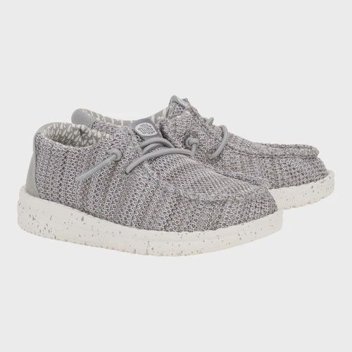 Hey Dude Wally T Stretch Sox- Grey