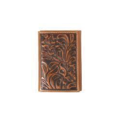 Nocona Trifold Floral Embossed MB