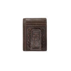 Nocona Money Clip Scroll Cross MB