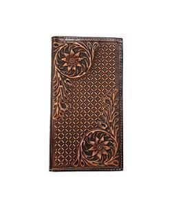 Nocona Rodeo Floral Corners Brown