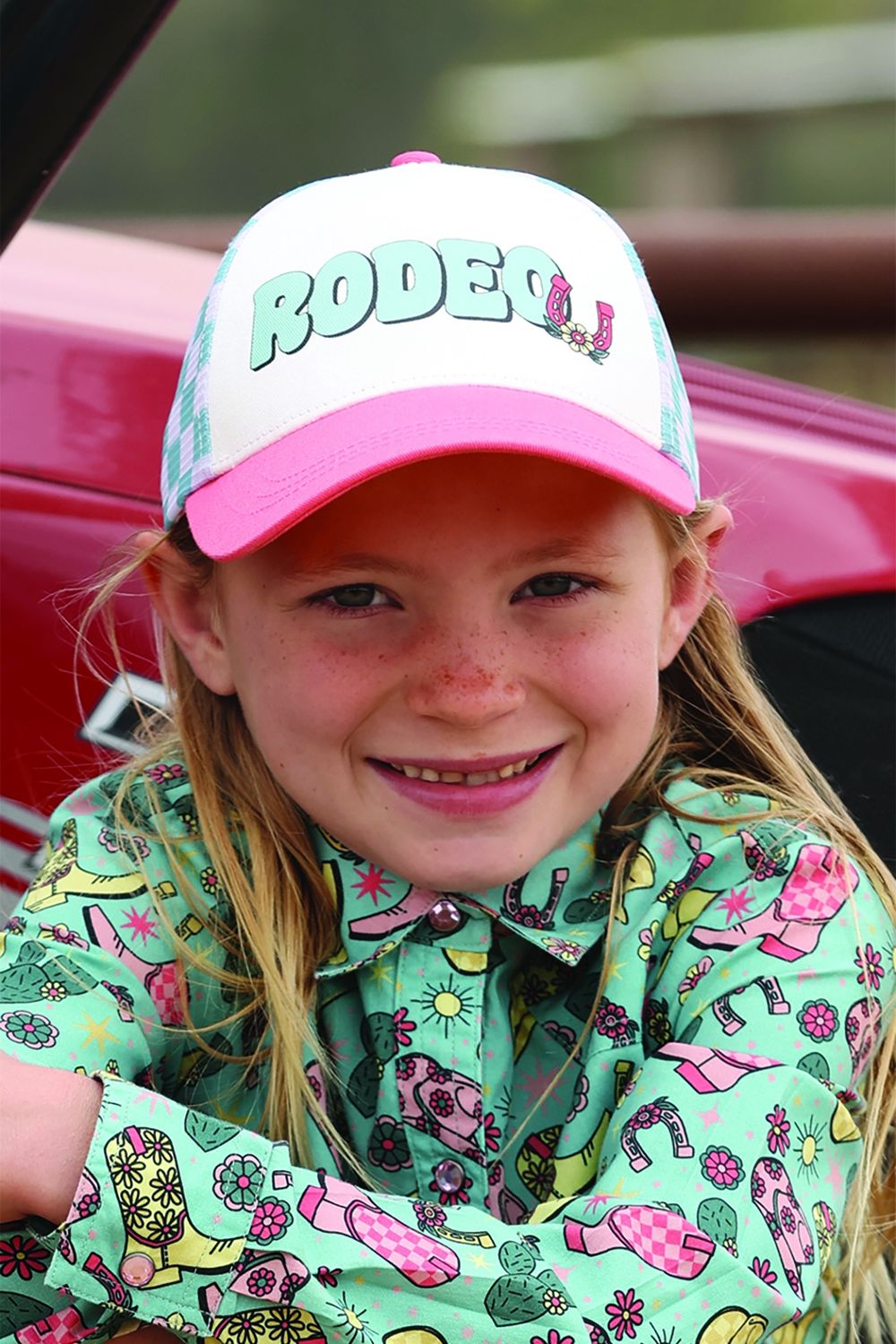 GIRLS TRUCKER CAP 3/26 - MUL