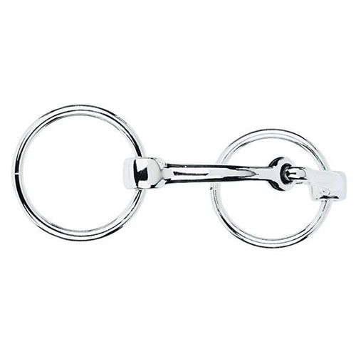 Weaver All Purpose Ring Snaffle Bit, 5-1/4" Mouth