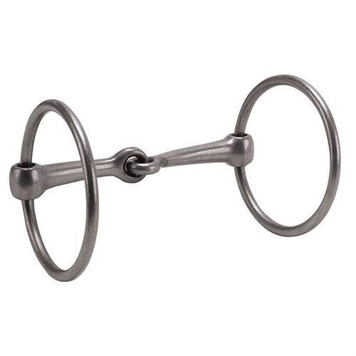 Weaver All Purpose Ring Snaffle Bit, 5" Mouth