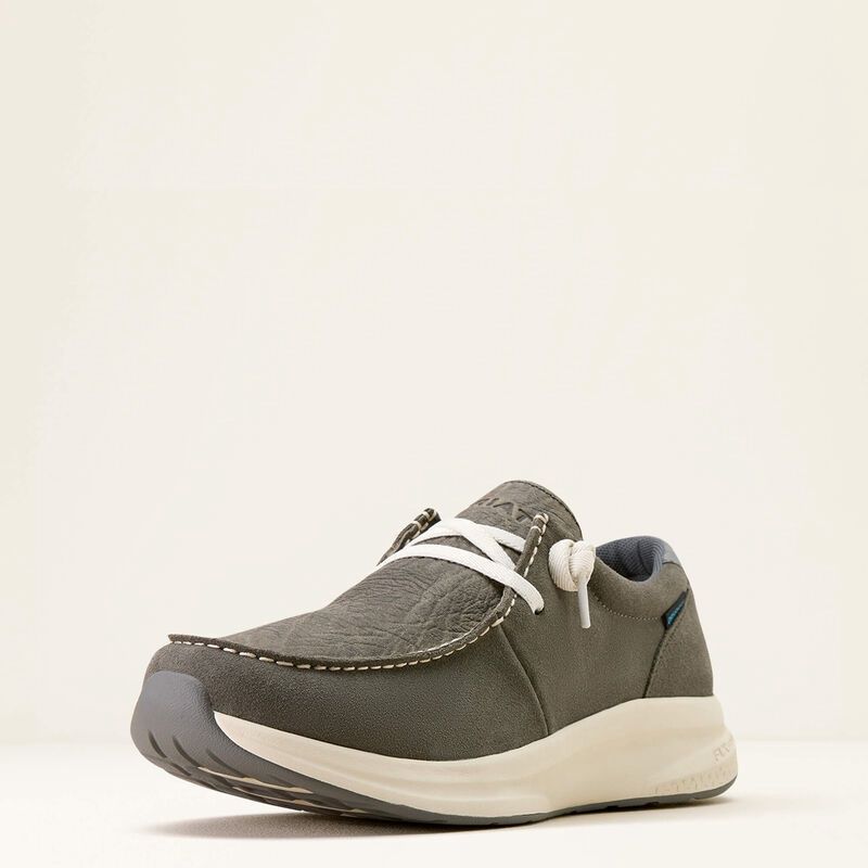 Ariat Men's Buckeye Waterproof Shoe- Java/Charcoal Elephant Print