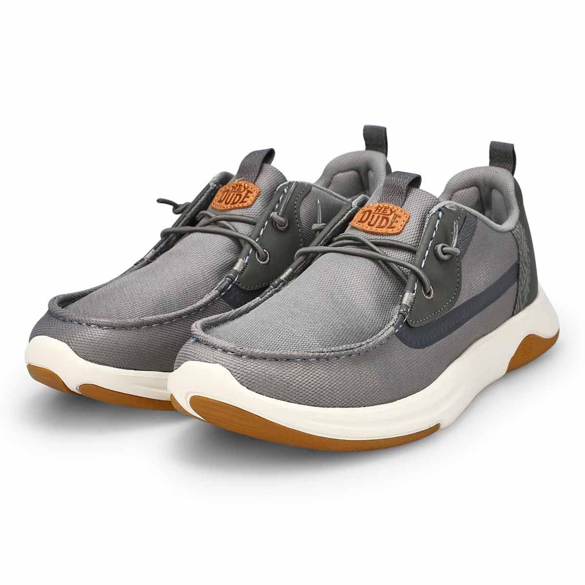 Hey Dude Wally Drift Mesh- Monument Grey