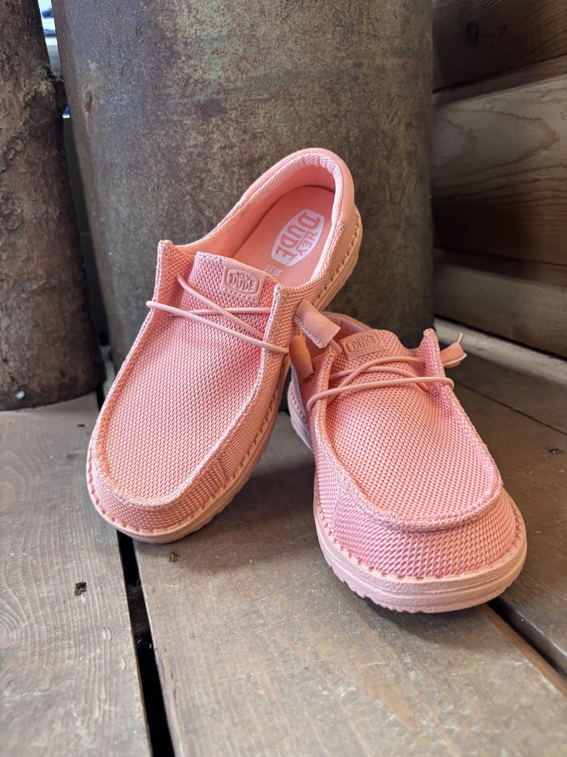 Hey Dude Wendy Funk- Peach Pink