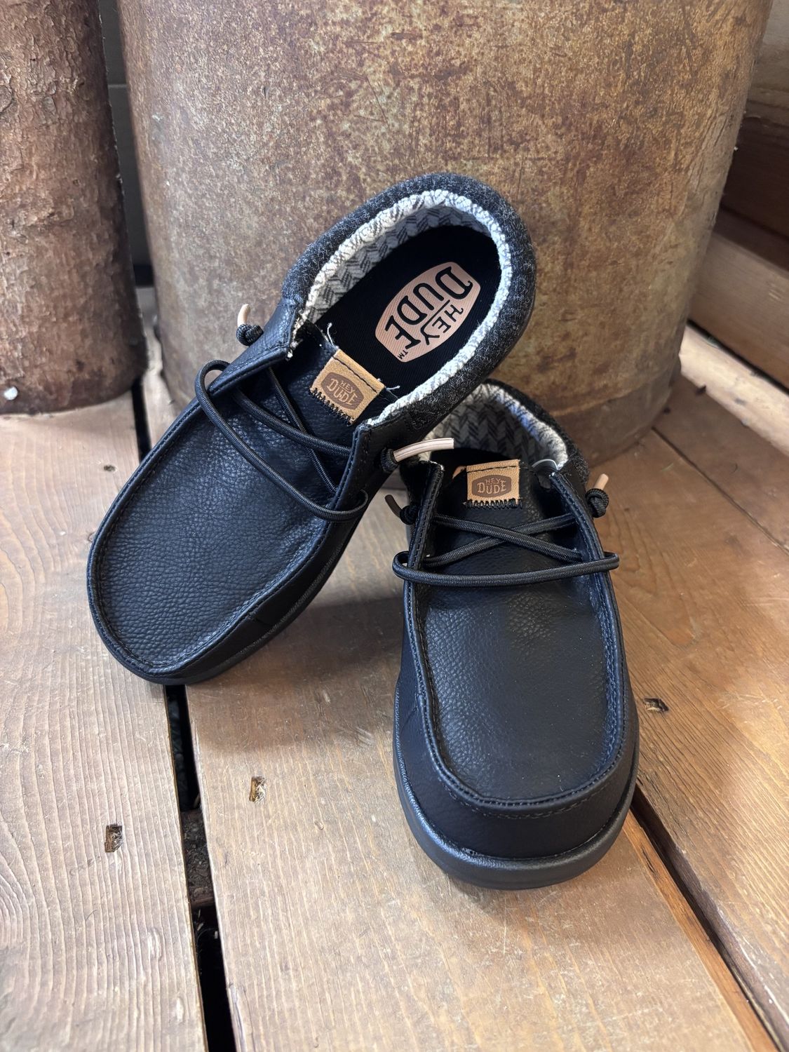 Hey Dude Paul Youth Classic-Black/Black