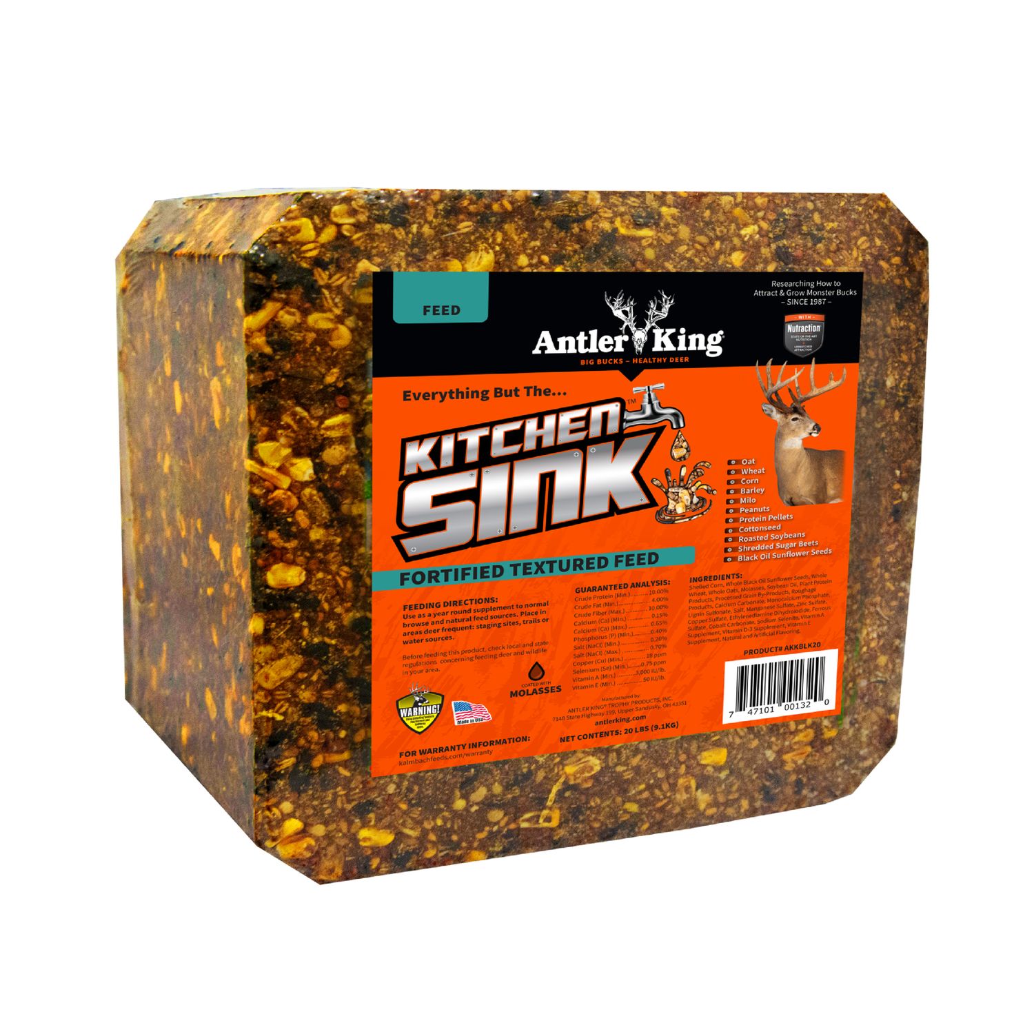 Antler King Kitchen Sink Block XL 30lb