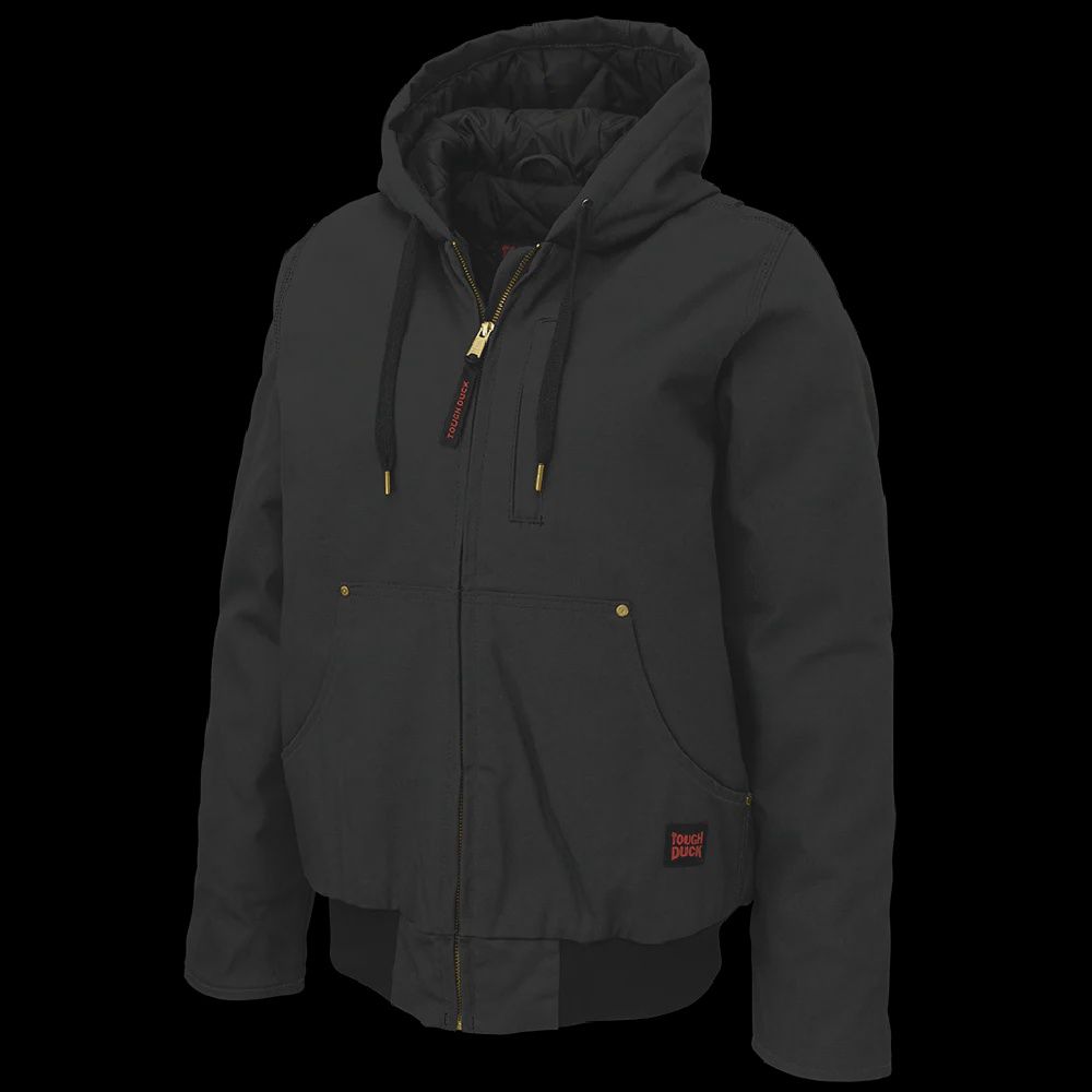 Tough Duck Womens Duck Bomber- Black