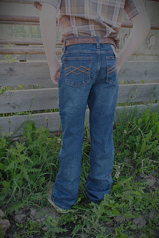 Boy's Wrangler 20X No. 42 Vintage Bootcut Slim Fit Jean