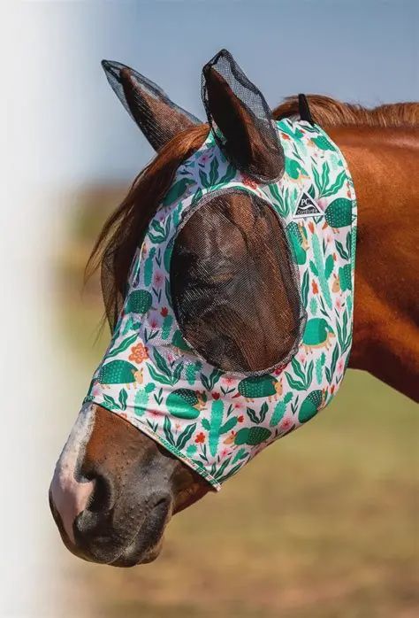 Professional's Choice Comfort Fly Mask - Armadillos
