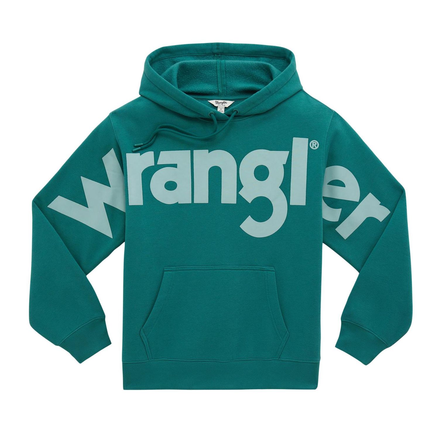 Wrangler Retro® Vintage Logo Hoodie - Turquoise