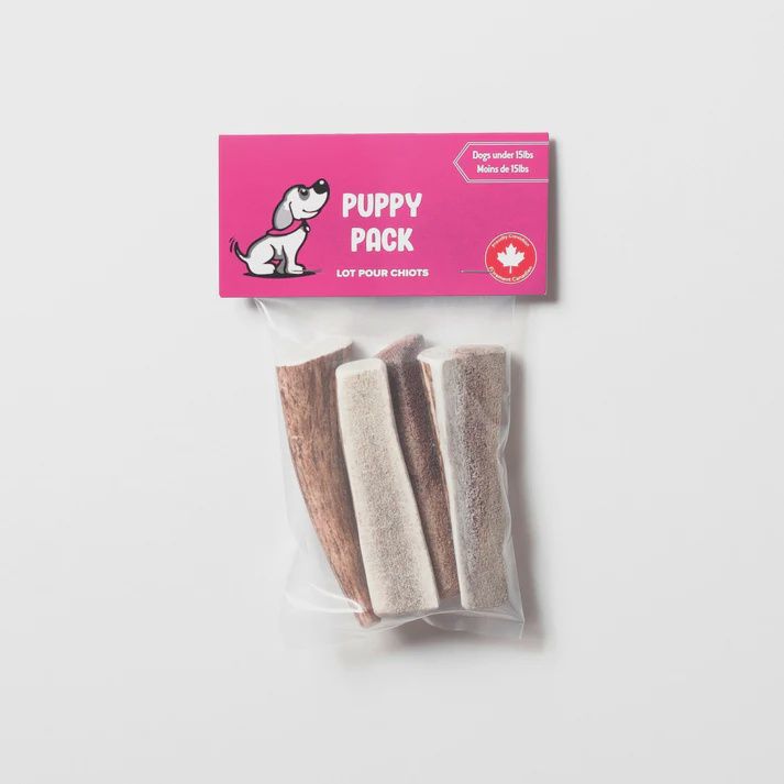 EZ Antler Chews - Puppy Pack
