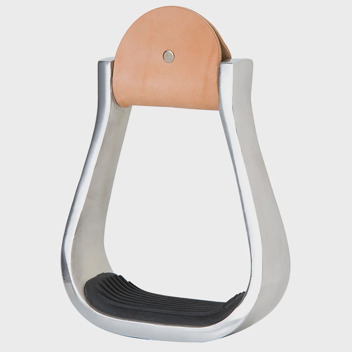 Weaver Aluminum Stirrups W/ Rubber Pads