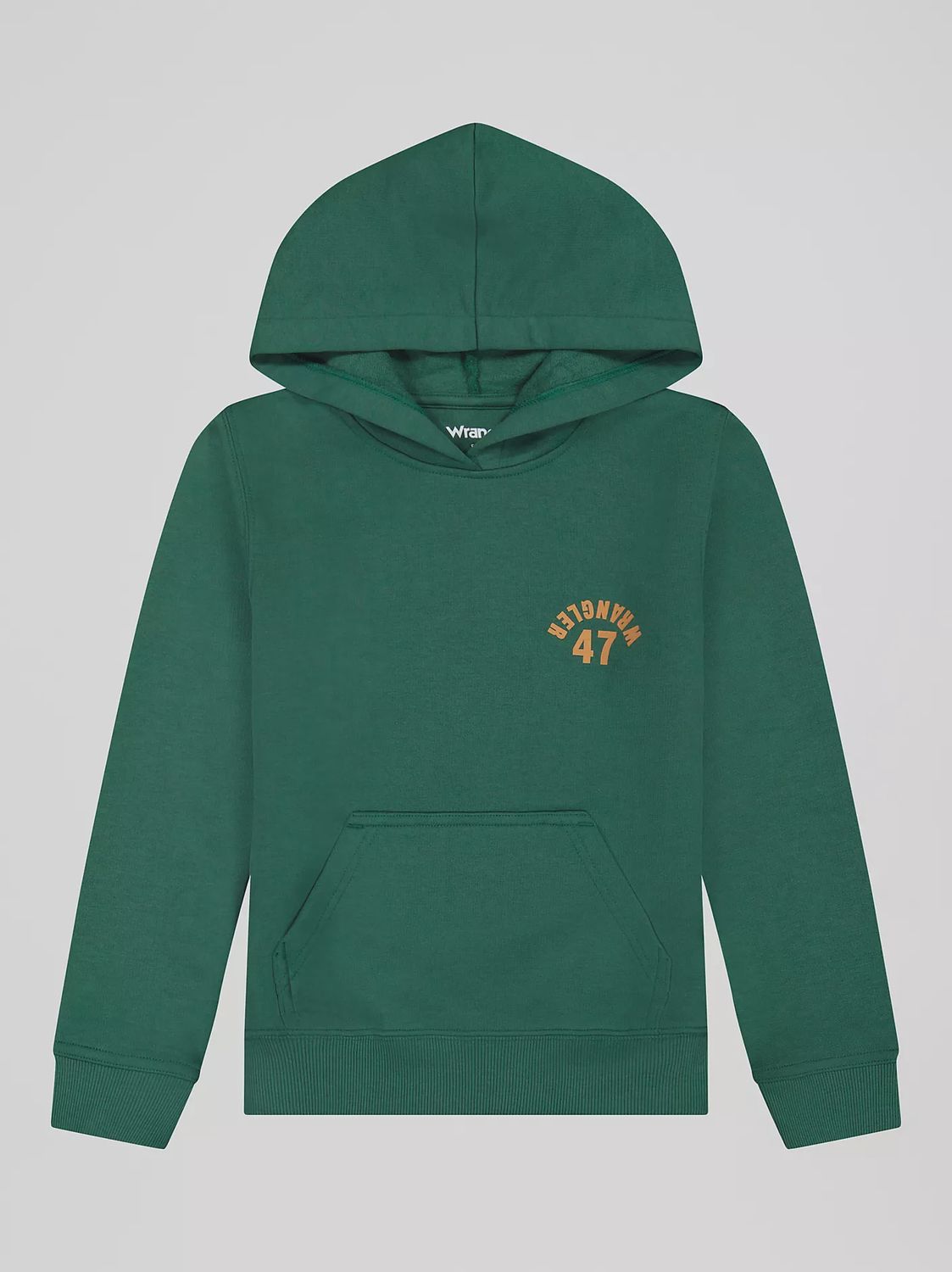 Wrangler Boy's 47 Logo Pullover Hoodie - Hunter Green