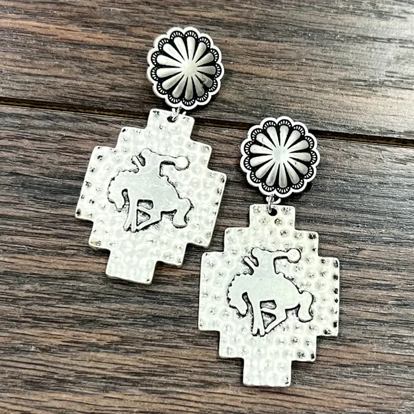 Bronc Post Earrings