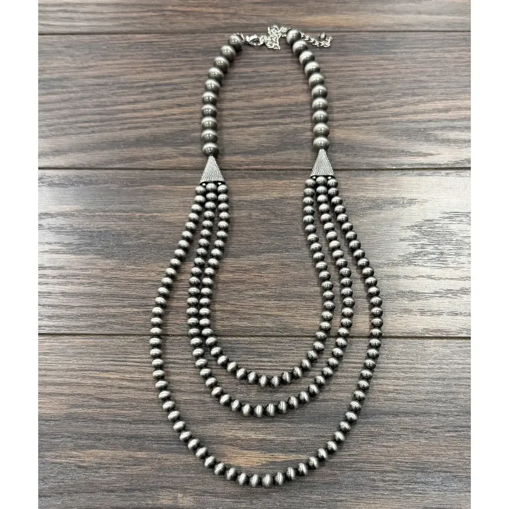 30" Layered Navajo Necklace