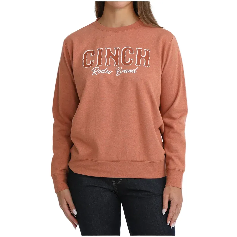 Cinch Women's Long Sleeve Logo Sweatshirt