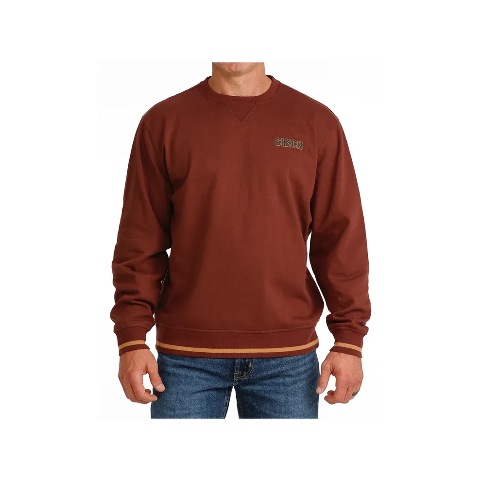 Cinch Men's Burgundy Sweatshirt