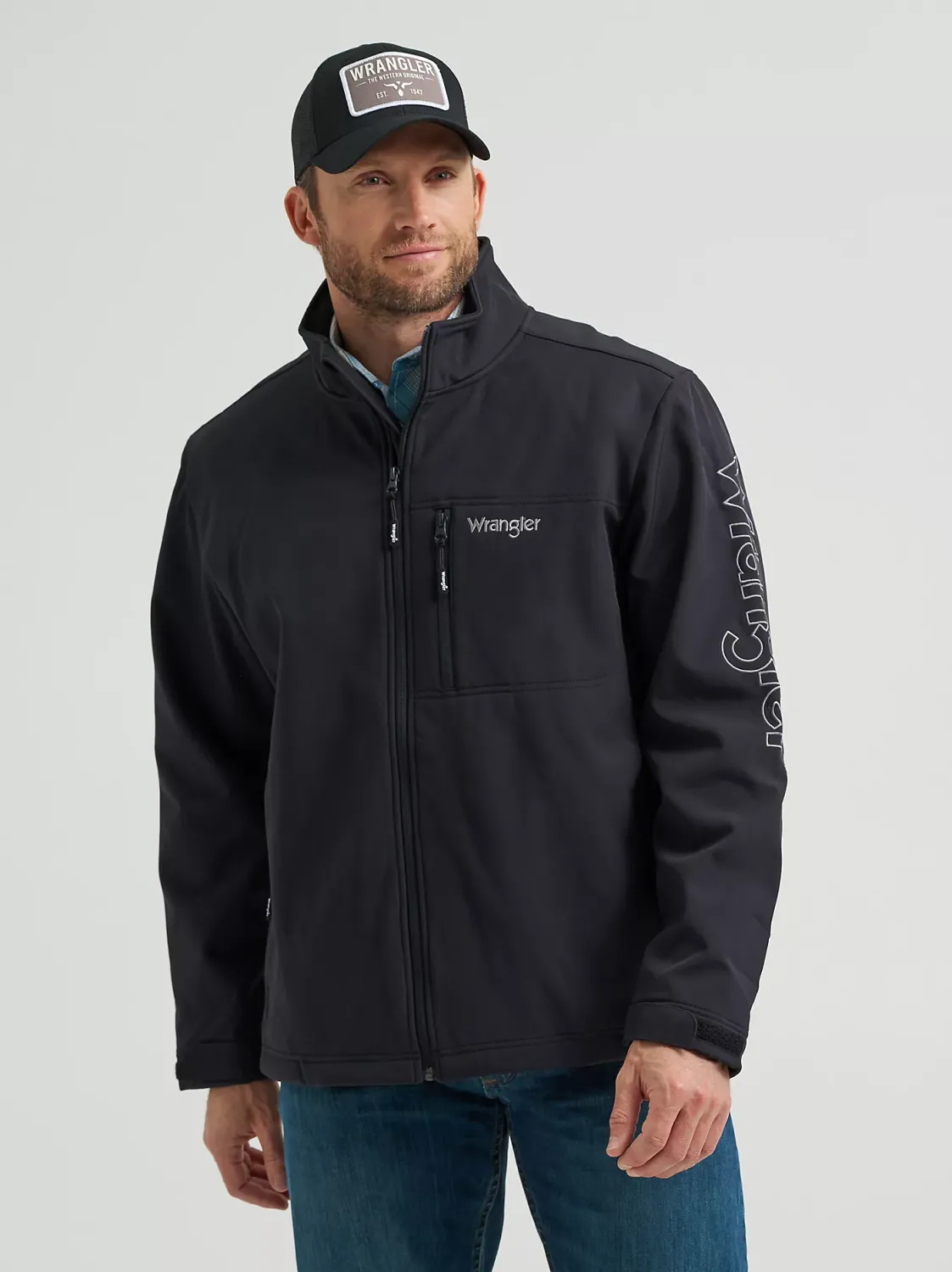 Wrangler Men's Trail Jacket - Blackout