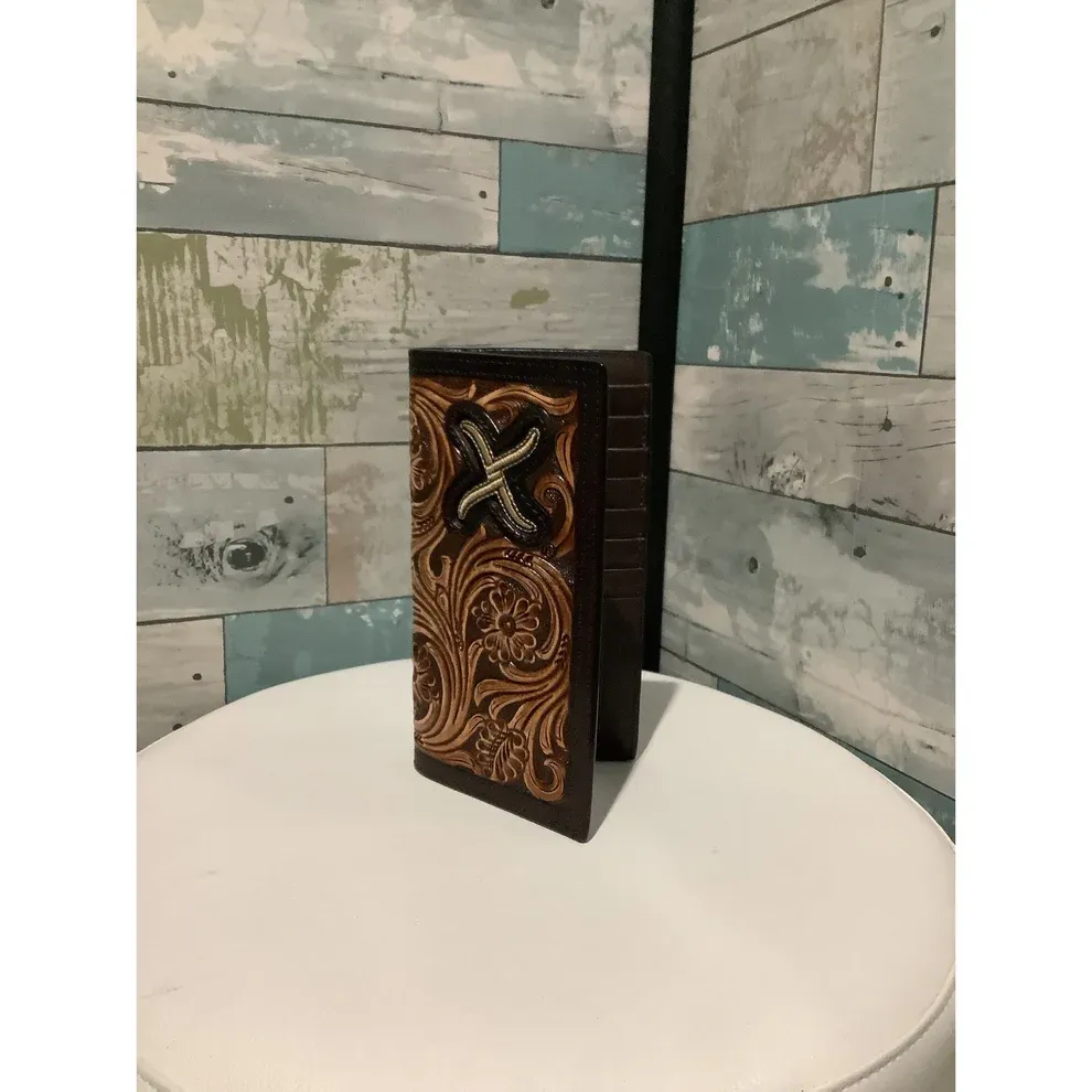Twisted X Rodeo Wallet Two Toned with Embroidered
