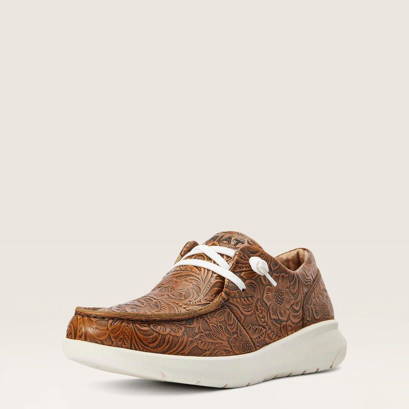 Ariat Womens Hilo-Brown Floral Emboss