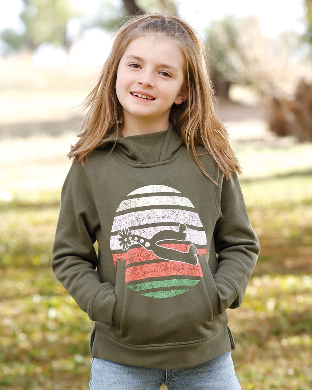 CRUEL GIRLS HOODIE- GREEN