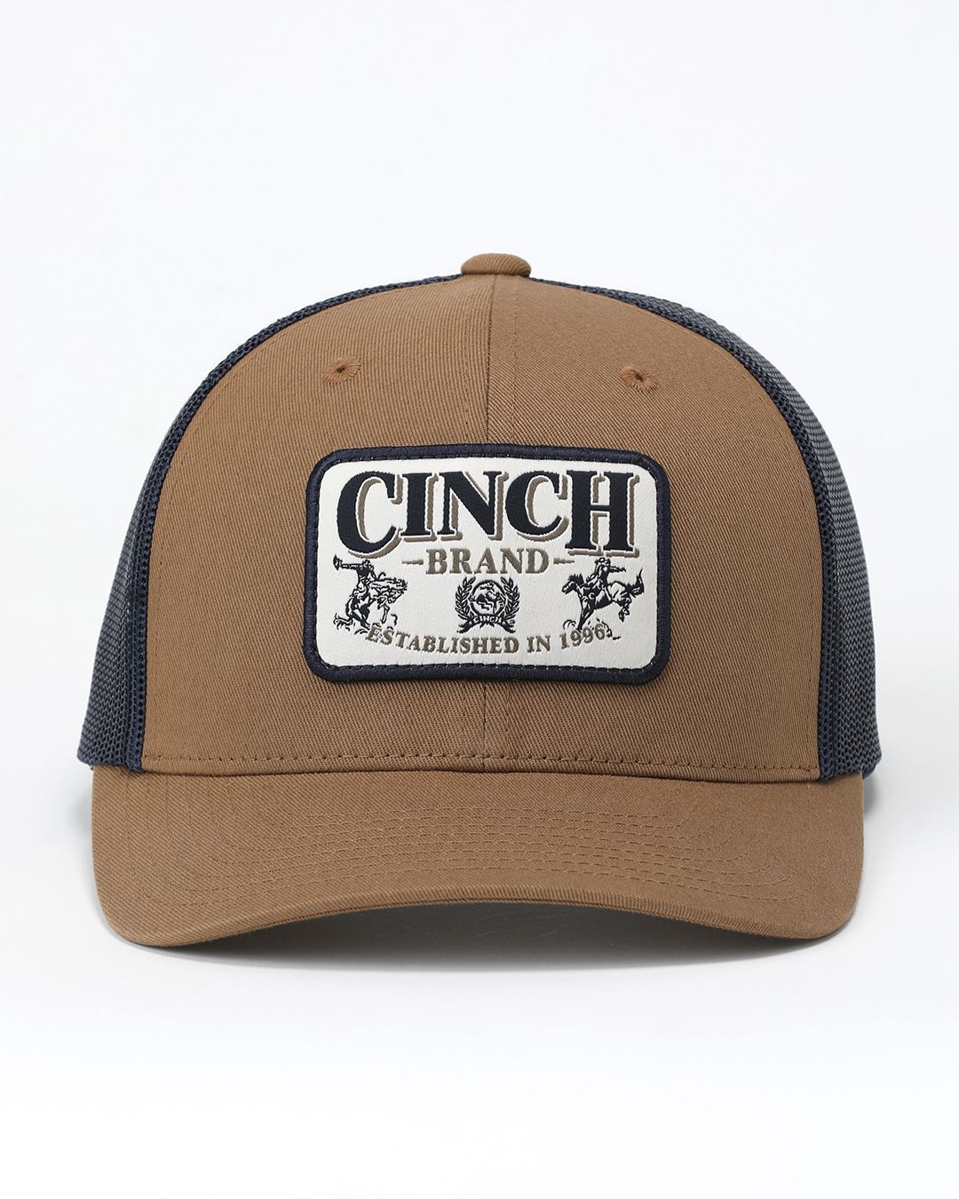 CINCH MENS TRUCKER CAP - BROWN
