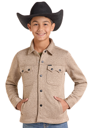 ROCK &amp; ROLL MELANGE BONDED JACKET