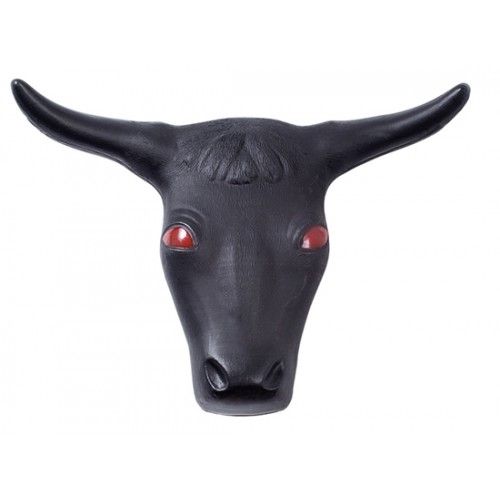 RED EYE FULL SIZE STEER HEAD WITH RODS