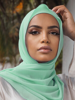 Premium Chiffon Hijab - Tiffany