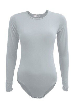 Lycra Bodysuit - Light Grey