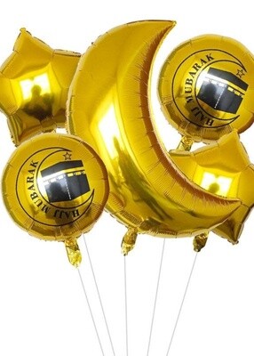 Hajj Foil Balloon Set