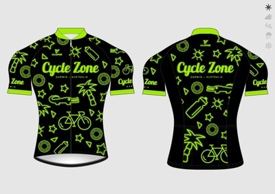 CYCLE ZONE ROAD JERSEY WOMEN