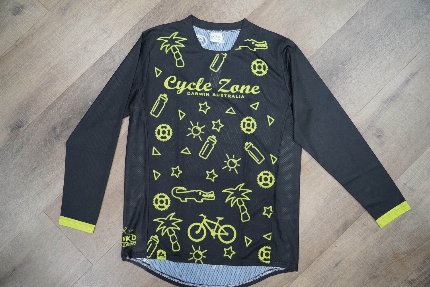 CYCLE ZONE ADULT LONG SLEEVE MTB JERSEY