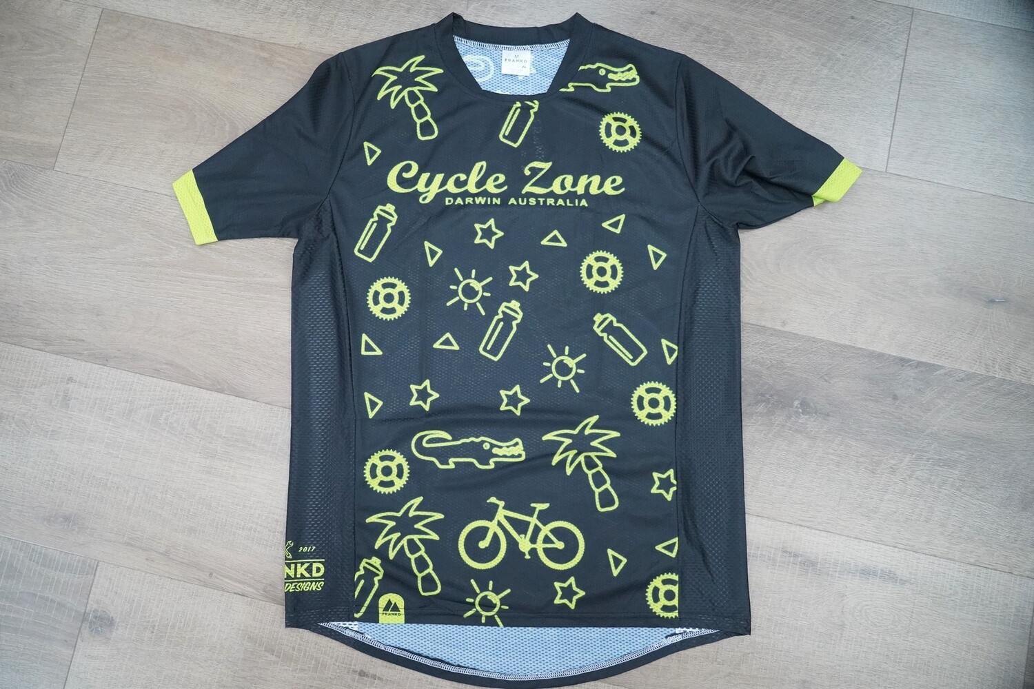 CYCLE ZONE ADULT SHORT SLEEVE MTB JERSEY