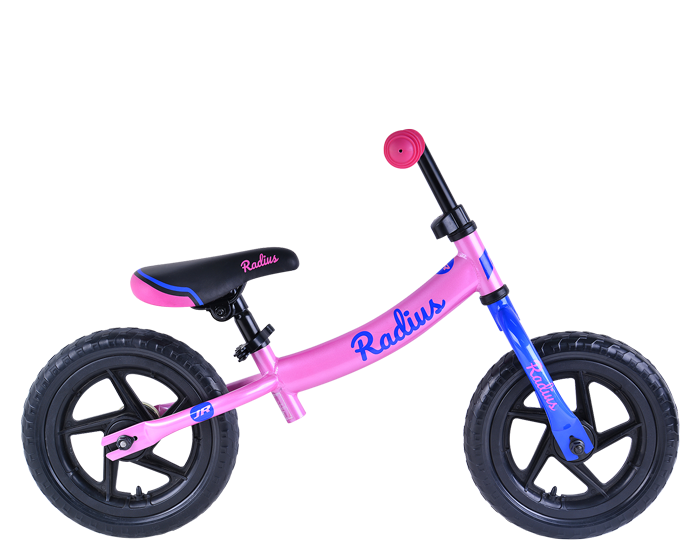 RADIUS JUNIOR BALANCE BIKE, Colour: PINK/BLUE