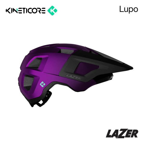 LAZER LUPO KC HELMET, Colour: METALLIC PURPLE
