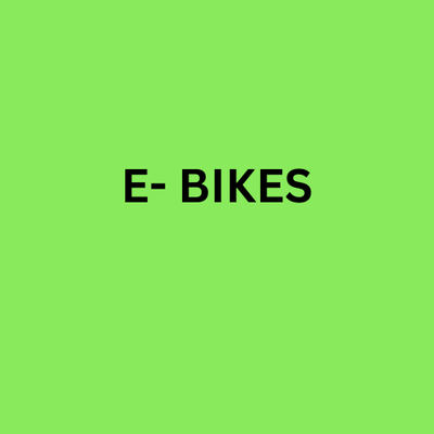 E-BIKES