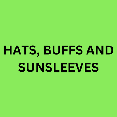 HATS, BUFFS AND SUNSLEEVES