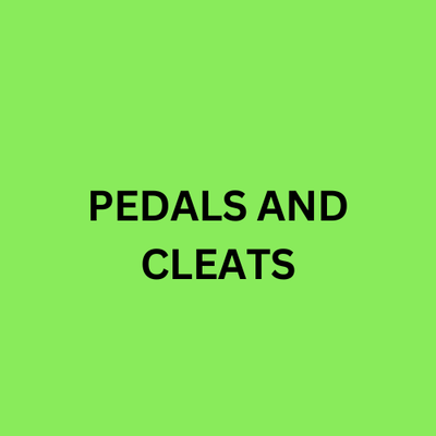 PEDALS AND CLEATS