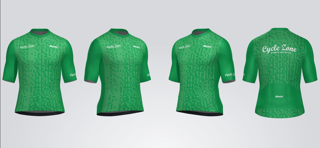 CYCLE ZONE CUSTOM SANTINI JERSEY