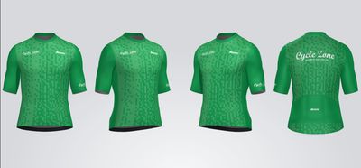 CYCLE ZONE CUSTOM SANTINI JERSEY