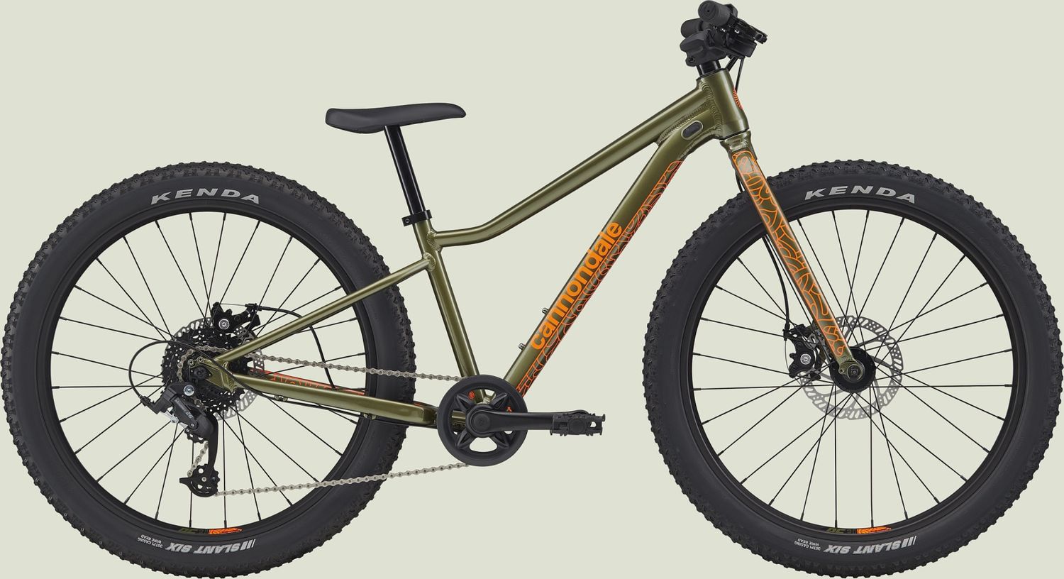 CANNONDALE KIDS TRAIL PLUS 24, Colour: GREEN